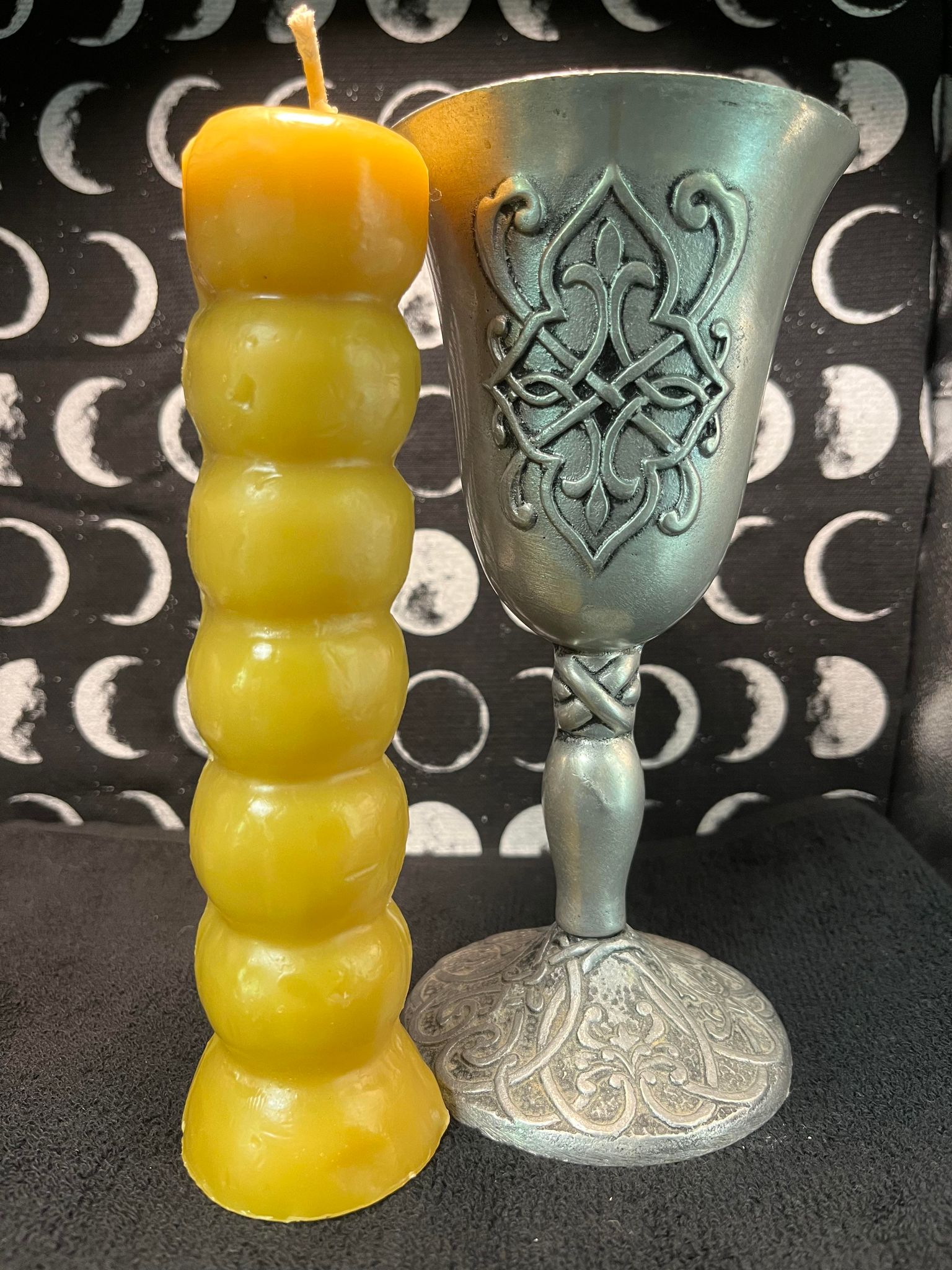Daily Prayer Beeswax Candle