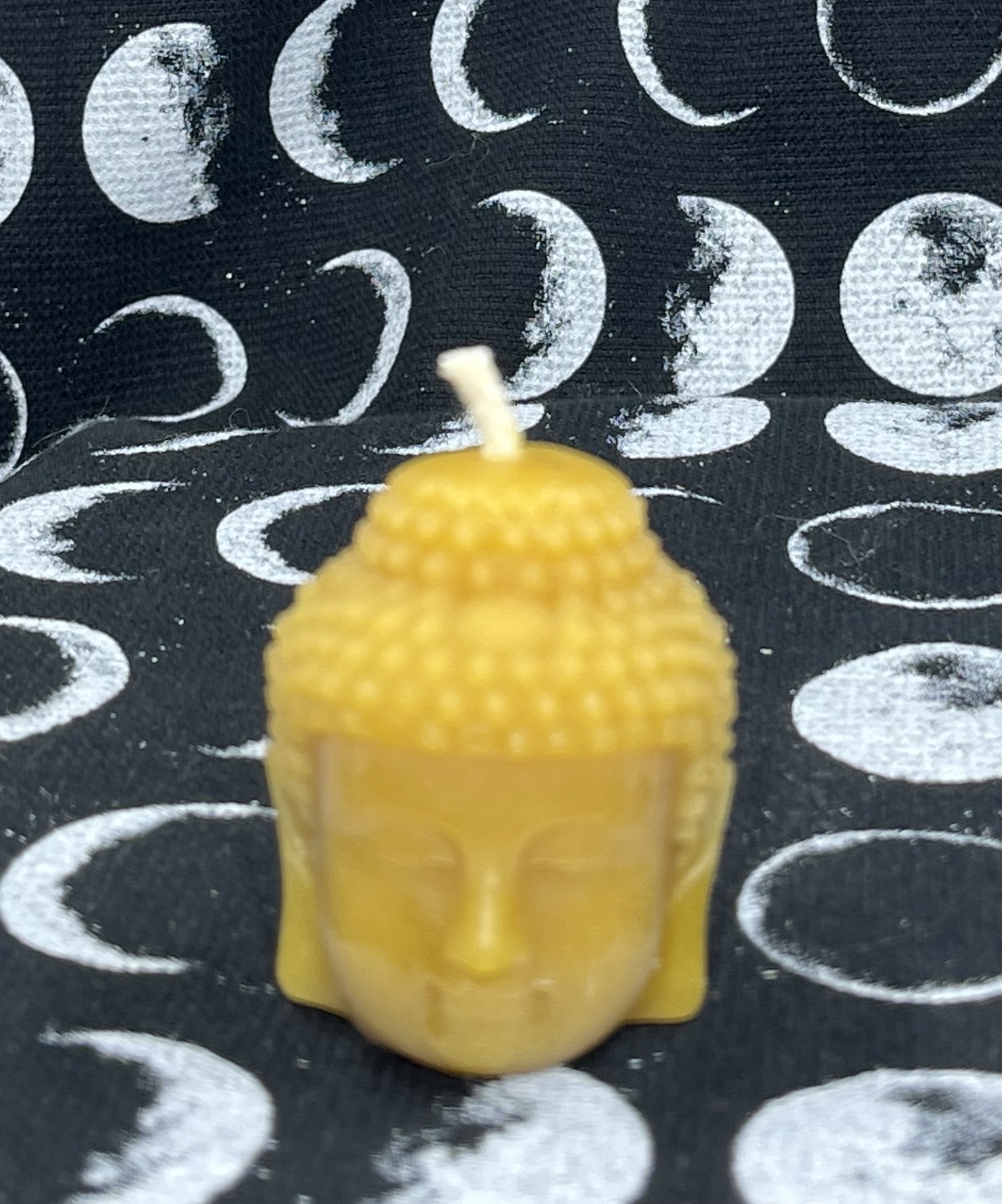 Mini Buddha Beeswax Candle
