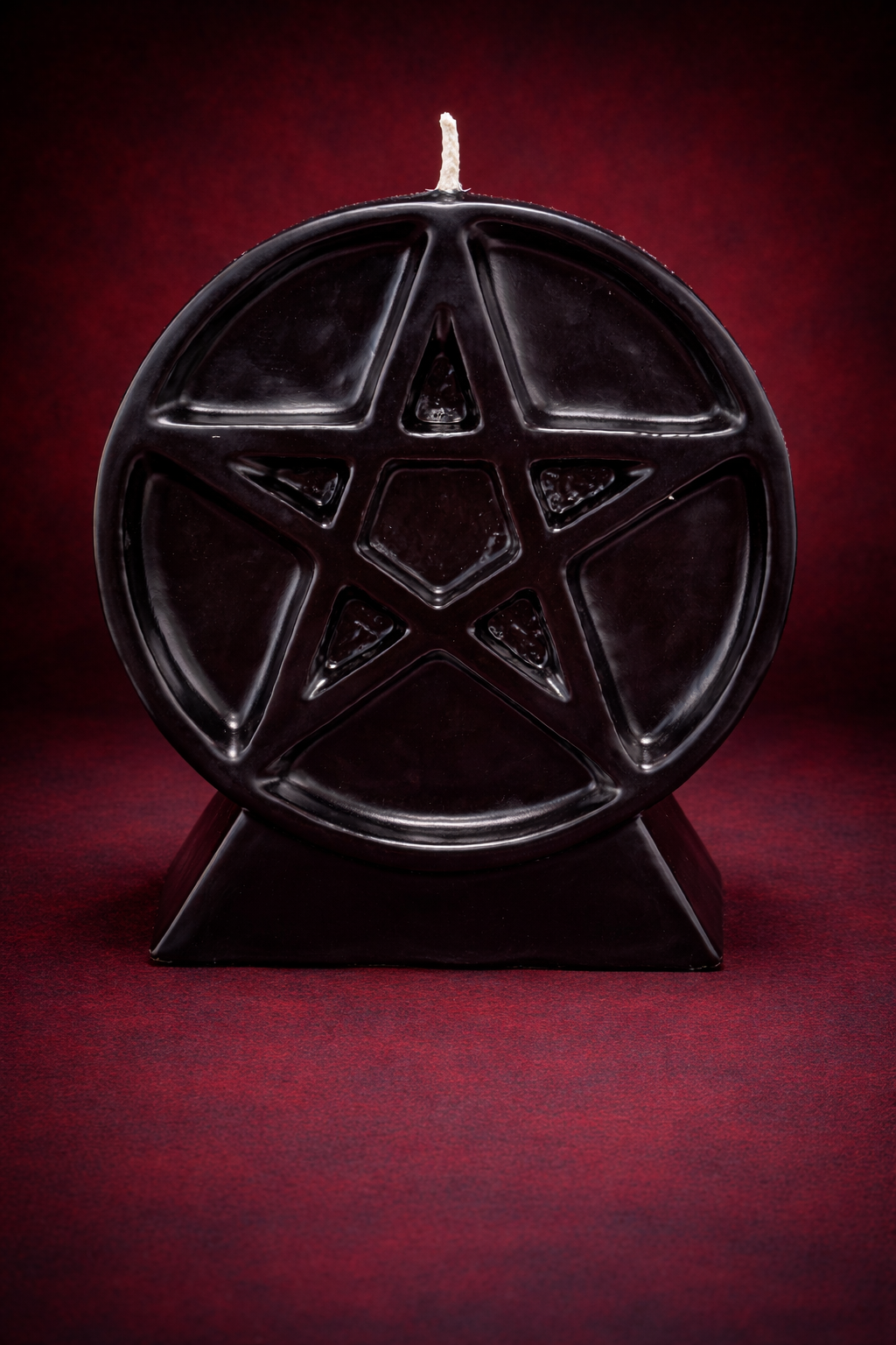 Pentacle Beeswax Candle - Image 2